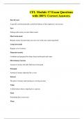CFL Module 17 Exam Questions with 100&percnt; Correct Answers&period;
