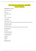 CFL Final Exam Questions with 100&percnt; Correct Answers&period;