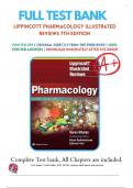 Test Bank For Lippincott Illustrated Reviews&colon; Pharmacology 7th Edition by Karen Whalen 9781496384133 Chapter 1-48 Complete Guide&period;