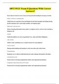 D072 Exam 7 Questions With Correct Answers&excl;&excl;