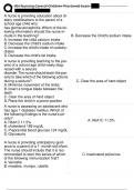 RN NURSING CARE OF CHILDREN PROCTORED EXAM 2025&sol; 200 QUESTIONS AND CORRECT DETAILED ANSWERS REAL EXAM ALREADY A GRADED