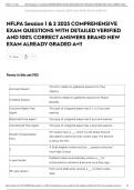 NFLPA Session 1 & 2 2025 COMPREHENSIVE EXAM QUESTIONS WITH DETAILED VERIFIED AND 100&percnt; CORRECT ANSWERS BRAND NEW EXAM ALREADY GRADED A&plus;&excl;&excl;