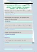TEXAS TERMITE TECHNICIAN QUESTIONS WITH  DETAILED VERIFIED ANSWERS &lpar;100&percnt; CORRECT  ANSWERS&rpar; &sol;ALREADY GRADED A&plus;