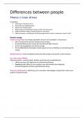 Persoonlijkheidspsychologie&colon; Differences Between People