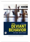 Thio&rsquo;s Deviant Behavior Thirteenth Edition 