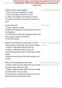 Software Design and Implementation Final Exam 2025&sol;2026 &ndash; 65 Verified Questions and Correct Answers