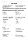 Lecture notes Marketing Management 