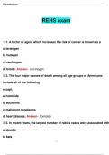 REHS exam