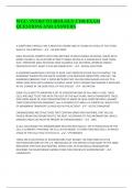  WGU- INTRO TO BIOLOGY C190 EXAM QUESTIONS AND ANSWERS