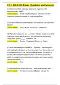 Contracting Officer Unlimited Warrant Board Exam Questions And Answers&period;docx