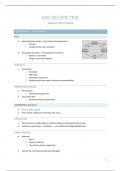 Samenvatting theorie Archeometrie 
