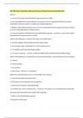 BUL 5810 Bundled Questions and Answers Graded A&plus; Latest Update 2025&sol;2026
