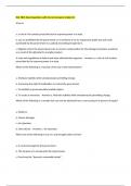 BUL 5810 Exam Questions with Correct Answers Graded A&plus;