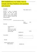 DHS Antideficiency Act  &vert;&lpar;ADA&rpar; &vert; How to Comply and Stop Violations &vert; &lpar;26 questions and answers&rpar;&period;