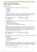 Foundations of Nursing 9th Edition Cooper Test Bank