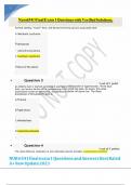 Nurs6541 Final Exam 1 Questions with Verified Solutions&period;