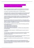 NJ Health Insurance Exam &lpar;XCEL Solutions&rpar; Correct Answers