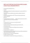 ASNT Level III NDT Basic Exam &lpar;Practice&rpar; With Complete solution Newest 2025&sol;2026 RATED A&plus;