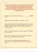 FLORIDA ADJUSTERS LICENSE EXAM NEWEST 2025  ACTUAL EXAM TEST BANK&vert; COMPLETE 350 REAL  EXAM QUESTIONS AND CORRECT DETAILED  ANSWERS &lpar;VERIFIED ANSWERS&rpar; ALREADY GRADED  A&plus;&vert;&vert; BRAND NEW&excl;&excl; 