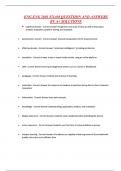 ENG ENG 2601 EXAM QUESTIION AND ANSWERS BY A&plus; SOLUTIONS