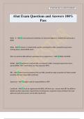 Abat Exam Questions and Answers 100&percnt; Pass