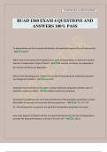 BUAD 1560 EXAM 4 QUESTIONS AND ANSWERS 100&percnt; PASS