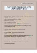 CGEIT-C5 EXAM QUESTIONS AND ANSWERS 100&percnt; PASS