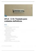 Resumen y respuestas - ATLS Cap&iacute;tulo 13&colon; Traslado para cuidados definitivos
