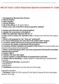NSG 501 Exam 2 &lpar;2025&rpar; Actual Exam Questions and Answers A&plus; Graded&period;