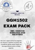  GGH1502 EXAM PACK 2025 &lbrace;QUESTIONS AND ANSWERS &rcub;