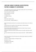 APUSH AMSCO BOOK QUESTIONS WITH CORRECT ANSWERS