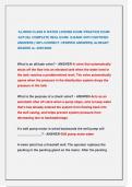ILLINOIS CLASS D WATER LICENSE EXAM &sol;PRACTICE EXAM  &sol;ACTUAL COMPLETE REAL EXAM Q-BANK WITH CERTIFIED  ANSWERS &lpar;100&percnt; CORRECT &sol;VERIFIED ANSWERS&rpar; ALREADY  GRADED A&plus; 2025&sol;2026&period;