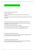 CVO Jurisprudence Exam Questions with Complete answers &vert; 100&percnt; verified Correct &vert; latest 2025&sol;2026 update&comma; &lpar;A&plus; GRADE FREE&rpar;&period;