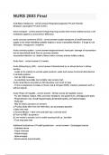 NURS 2003 Final questions and answers&period;