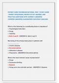 PATIENT CARE TECHNICIAN NATIONAL TEST &sol; STUDY GUIDE  &sol; EXPERT STRATEGIES&comma; REVIEW OF KEY QUIZZES&comma; AND  PRACTICE QUESTIONS WITH CORRECT ANSWERS  &lpar;VERIFIED ANSWERS&rpar; GUARANTEED SUCCESS&excl;&excl; 2025&sol;2026&period;