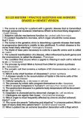 SCI 225 MIDTERM 1 PRACTICE QUESTIONS AND ANSWERS GRADED A&plus; NEWEST VERSION&period;