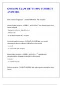 GMS 6552 EXAM WITH 100- CORRECT ANSWERS