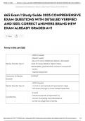 663 Exam 1 Study Guide 2025 COMPREHENSIVE EXAM QUESTIONS WITH DETAILED VERIFIED AND 100&percnt; CORRECT ANSWERS BRAND NEW EXAM ALREADY GRADED A&plus;&excl;&excl;