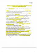NURS6512 Week 6 Midterm Exam &lpar;Latest&rpar; Advanced Health Assessment Walden University &lpar;Already graded A&rpar;