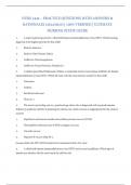 NURS 3444 &ndash; Practice Questions with Answers & Rationales &lpar;2024&sol;2025&rpar; &vert; 100&percnt; Verified &vert; Ultimate Nursing Study Guide