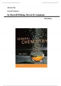 Test Bank for General Chemistry &lpar;10th Edition&comma; Darrell Ebbing&rpar; Chapter 1-24