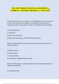 TMC KETTERING EXAM 90&plus; QUESTIONS &  CORRECT ANSWERS GRADED A LATEST 2025