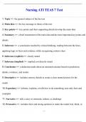 NURSING ATI TEAS 7 TEST WITH QUESTIONS AND ANSWERS 2025&sol;2026&period;