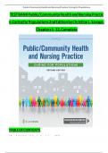 Test bank for public community health and nursing practice&period;pdf