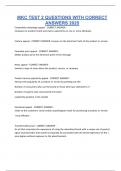 MKC TEST 2 QUESTIONS WITH CORRECT ANSWERS 2025