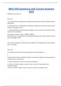 MKC1200 Questions with Correct Answers 2025