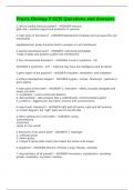 Praxis Biology II 5235 Questions and Answers