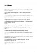 CPSI Exam NEWEST 2025&sol;2026 ACTUAL COMPLETE QUESTIONS AND CORRECT DETAILED ANSWERS &lpar;VERIFIED ANSWERS&rpar; &vert;ALREADY GRADED A&plus;