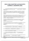 WGU C202 MANAGING HUMAN CAPITAL BUNDLED EXAMS WITH CORRECT ANSWERS 2025