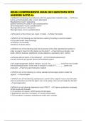 BIO202 COMPREHENSIVE EXAM 2025 QUESTIONS WITH ANSWERS RATED A&plus;